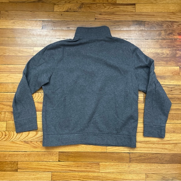 Nautica Quarter Zip Embroidered Logo Pullover Fleece Sweater Size L Used - Picture 2 of 4